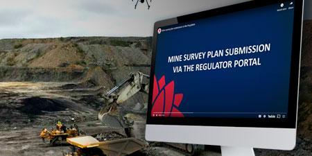Notice for the provision of mine survey plans graphic