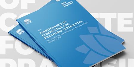 Photo of the Guide to maintenance of competence publication