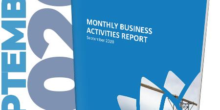 September monthly activities report