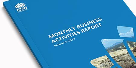 February 2022 Business Activities Report 